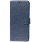Bookstyle Wallet Cases Hoesje voor iPhone 14 Navy