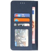 Bookstyle Wallet Cases Hoesje voor iPhone 14 Navy