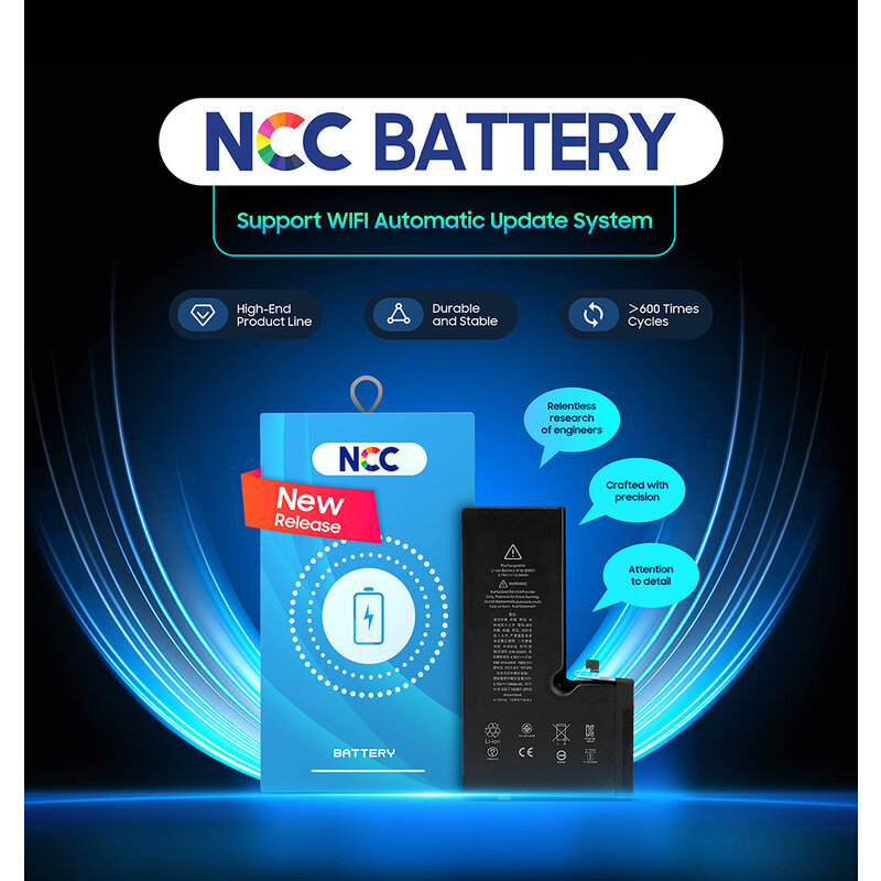 NCC Battery Batteria NCC per iPhone 15 Pro