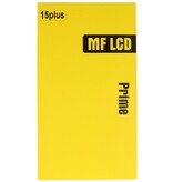 MF Display Hausmarke MF Prime FHD Incell LCD-Halterung für iPhone 15 Plus Schwarz + kostenloses MF-Vollglas