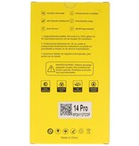 MF Display Supporto per LCD incell MF Prime FHD del marchio interno per iPhone 14 Pro nero + MF Full Glass gratuito