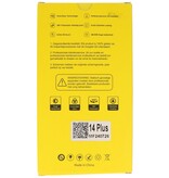 MF Display Supporto per LCD incell MF Prime FHD del marchio interno per iPhone 14 Plus nero + MF Full Glass gratuito