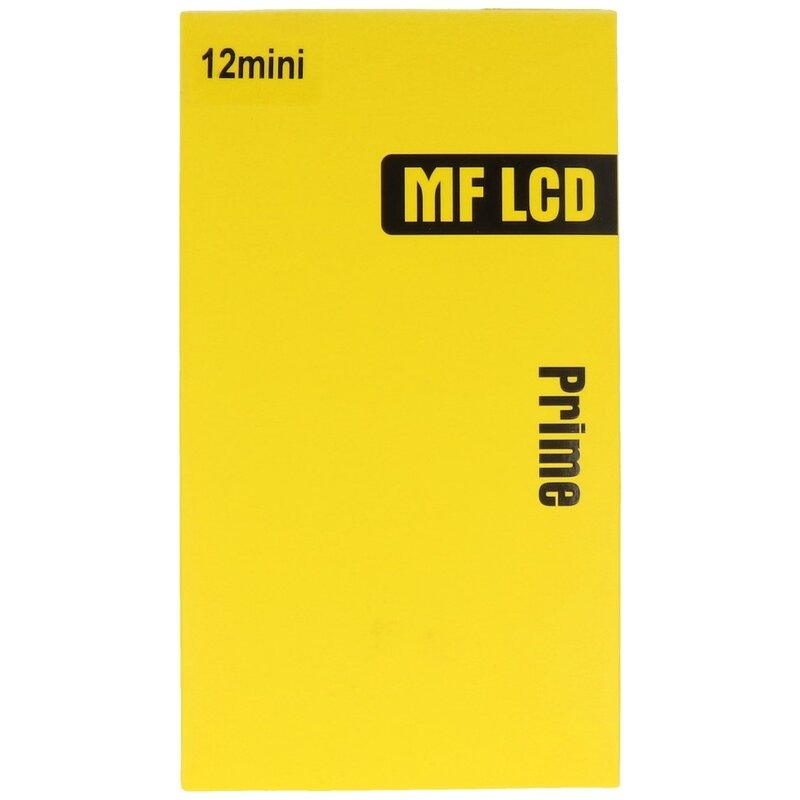 MF Display Supporto LCD incell MF Prime del marchio interno per iPhone 12 Mini nero + MF Full Glass gratuito