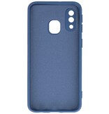 Custodia in TPU color moda per Samsung Galaxy A40 Navy