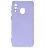 Custodia in TPU Fashion Color per Samsung Galaxy A40 Viola