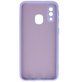 Custodia in TPU Fashion Color per Samsung Galaxy A40 Viola