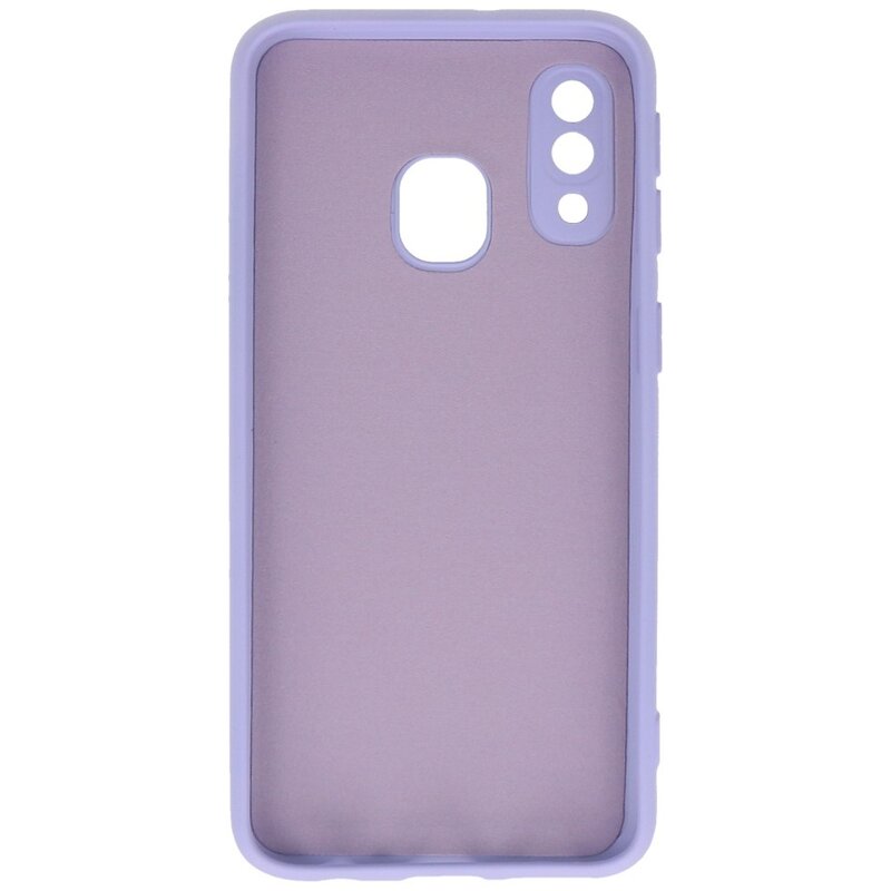Custodia in TPU Fashion Color per Samsung Galaxy A40 Viola