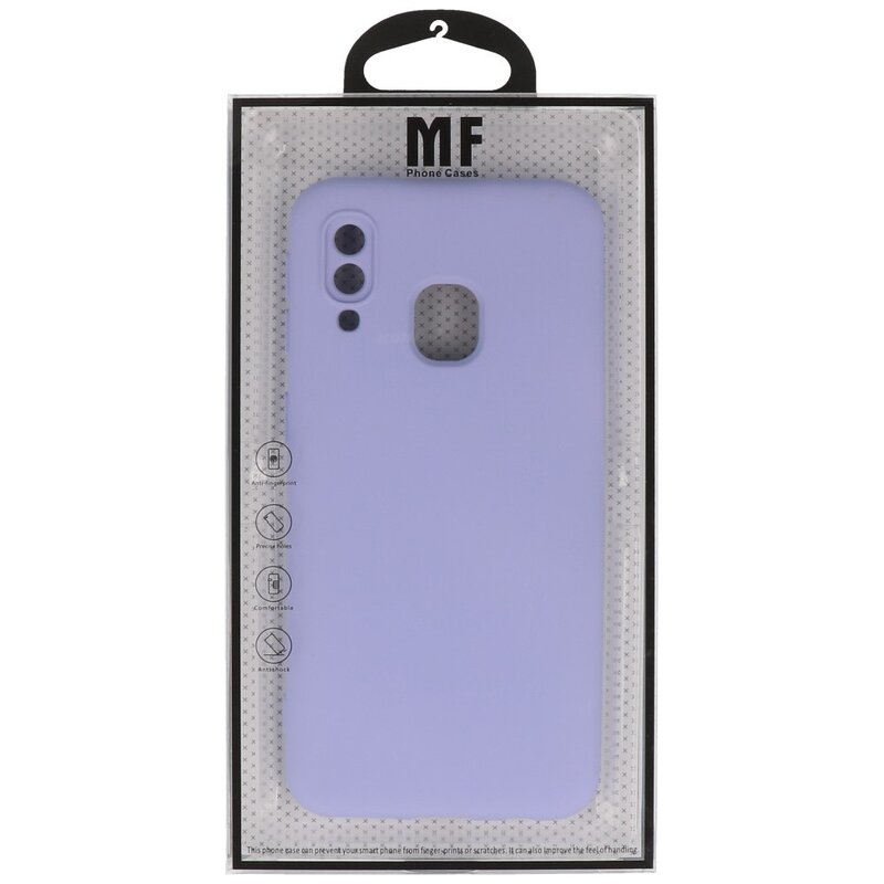 Custodia in TPU Fashion Color per Samsung Galaxy A40 Viola