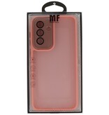 Mat-Transparent met Camera Beschermer Case voor Samsung Galaxy A26 Roze