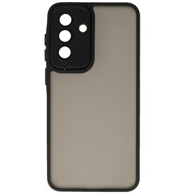 Matte-Transparent with Camera Protector Case for Samsung Galaxy A36 - A56 Black