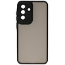 Matte-Transparent with Camera Protector Case for Samsung Galaxy A36 - A56 Black