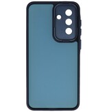 Matte-Transparent with Camera Protector Case for Samsung Galaxy A26 Navy