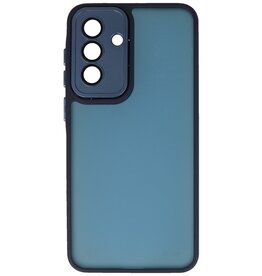 Matte-Transparent with Camera Protector Case for Samsung Galaxy A36 - A56 Navy