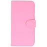 Case Style Libro per HTC uno E9 Inoltre Rosa