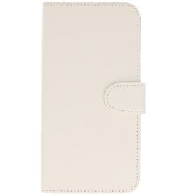 Bookstyle Hoes voor Galaxy Xcover 3 G388F Wit