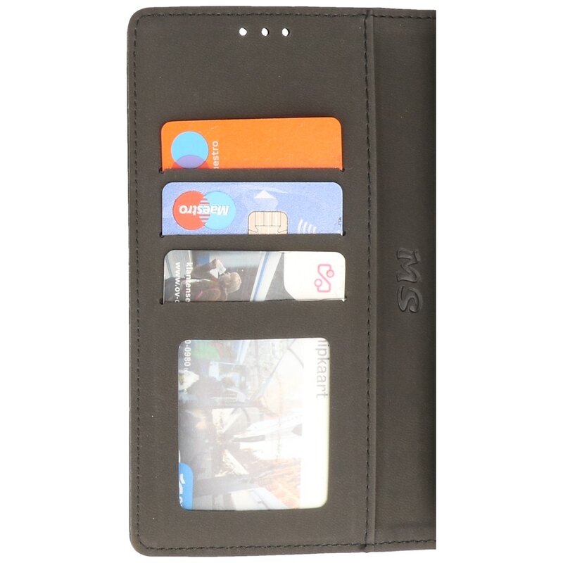 Custodia a portafoglio Bookstyle per Samsung Galaxy A14 4/5 G nera