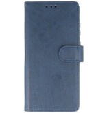 Bookstyle Wallet Cases Funda para Samsung Galaxy A14 4/5 G Azul Marino