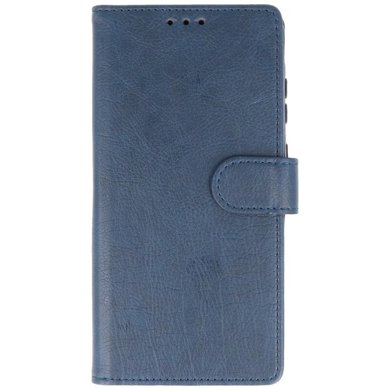 Bookstyle Wallet Cases Funda para Samsung Galaxy A14 4/5 G Azul Marino