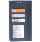 Bookstyle Wallet Cases Funda para Samsung Galaxy A14 4/5 G Azul Marino