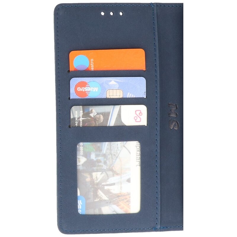 Custodia a portafoglio Bookstyle Custodia per Samsung Galaxy A14 4/5 G Navy