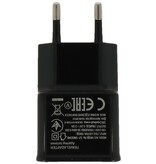 Micro caricatore universale di viaggio 2.4 A Black