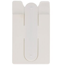 Porta carte in TPU con funzione di supporto bianco