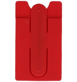TPU-Karten Halter mit Standfunktion Red