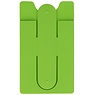 Porte-cartes en TPU vert avec fonction support