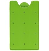 TPU Card Holder med stativ Funktion Grøn