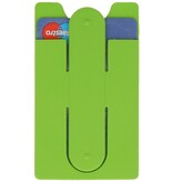 TPU Card Holder with Stand Function Green