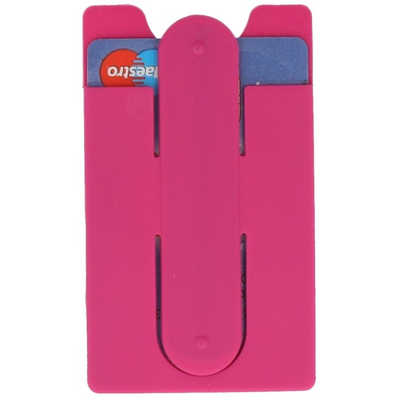 TPU-Kartenhalter mit Standfunktion, Rosa