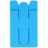 Porte-cartes en TPU avec support, turquoise