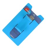 Porta carte in TPU con funzione di supporto turchese