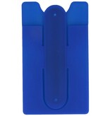 Porta carte in TPU con funzione di supporto blu