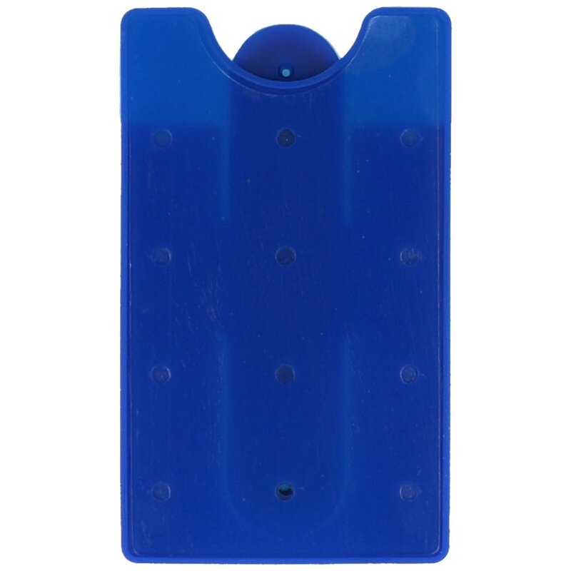 TPU Card Holder with Stand Function Blue