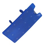 Porta carte in TPU con funzione di supporto blu