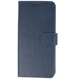 Bookstyle Wallet Case Cover für iPhone 16e Navy