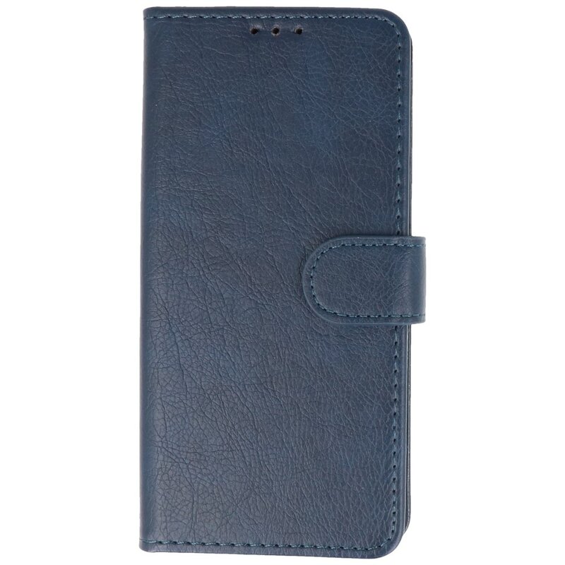 Custodia a portafoglio Bookstyle per iPhone 16e blu navy