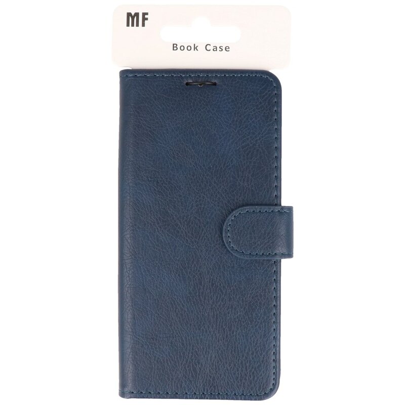 Custodia a portafoglio Bookstyle per iPhone 16e blu navy