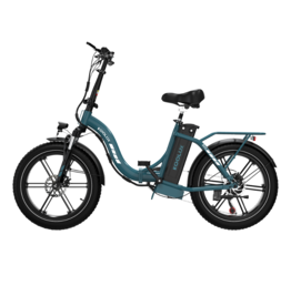 KOOLUX Bicicletta elettrica - E-bike pieghevole - BK6S 4.0 - Blu