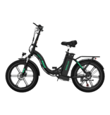 Vélo électrique KOOLUX - Vélo électrique pliable - 250 W - 45-90 km - BK6S 4.0 - Noir