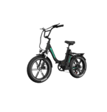 KOOLUX elcykel - Sammenfoldelig E-cykel - 250W - 70-120 KM -KL6S - Sort