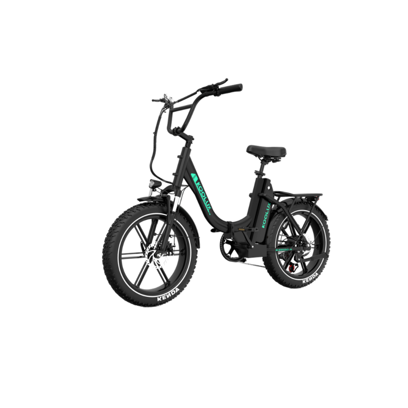 KOOLUX elcykel - Sammenfoldelig E-cykel - 250W - 70-120 KM -KL6S - Sort