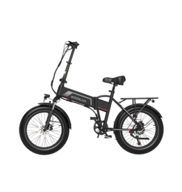 KOOLUX Elcykel - Sammenfoldelig E-cykel - BK10S - Sort