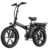KOOLUX KOOLUX Elcykel - Sammenklappelig Elcykel - 250W - 80-150 KM -X11 - Sort