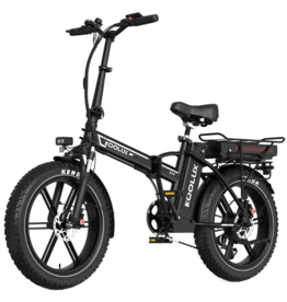 KOOLUX Elcykel - Sammenfoldelig E-cykel - X11 - Sort