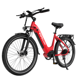 KOOLUX Bicicletta elettrica - E-bike - X2 - Rossa