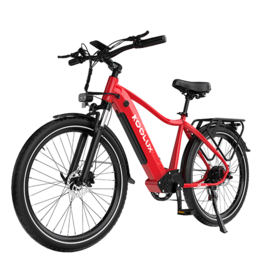 KOOLUX Bicicletta elettrica - E-bike - X3 - Rossa