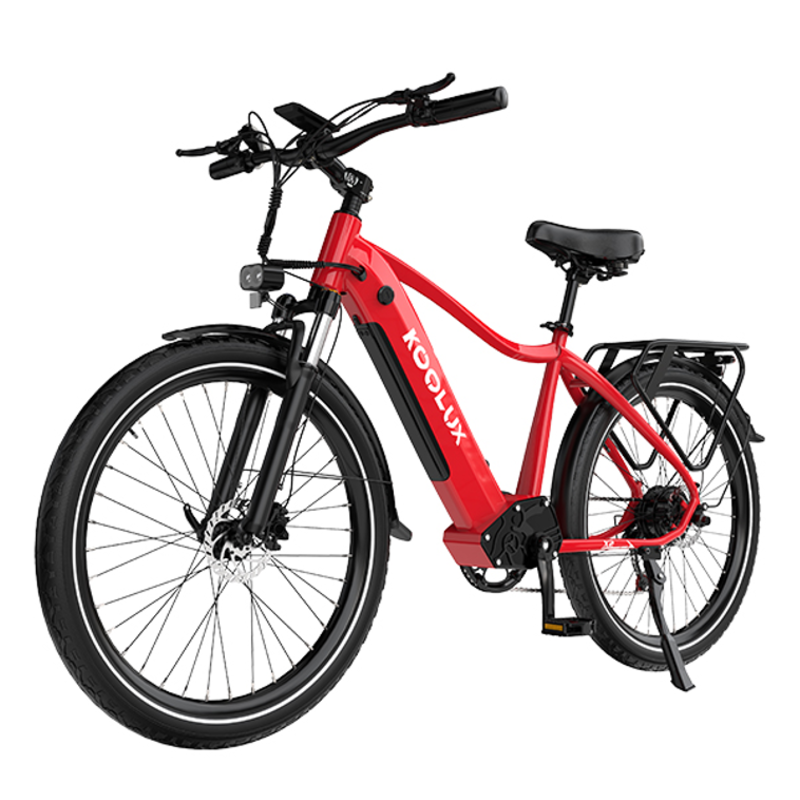 KOOLUX elcykel - E-cykel - 250W - 45-85 KM - X3 - Rød