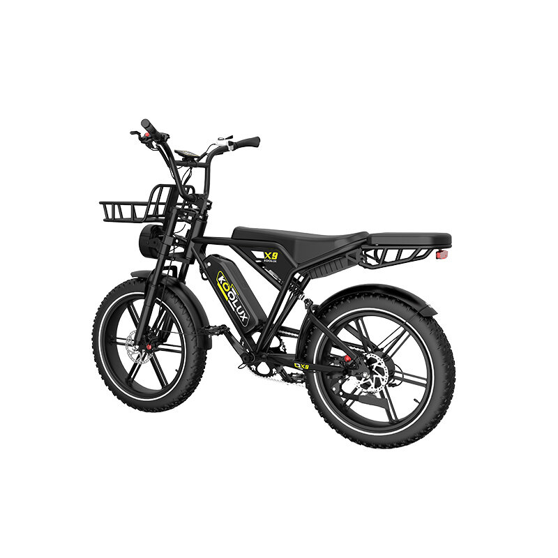 KOOLUX KOOLUX Elektrofahrrad - E-Bike - 250W - 70-150 KM - X9 - Schwarz